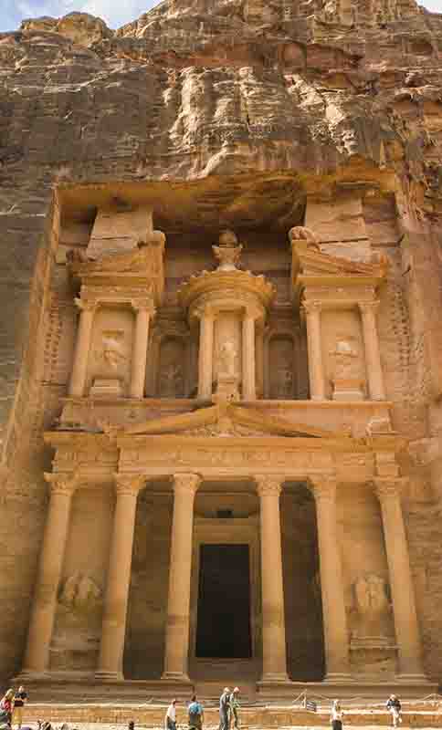 17 - Jordania - Petra - templo El-khazne o Casa del Tesoro